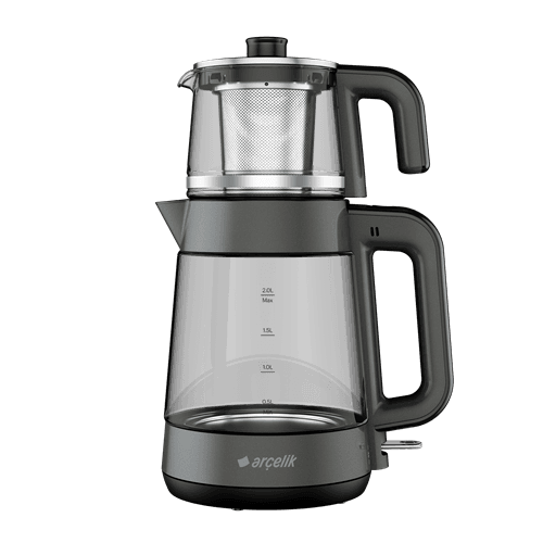 Arçelik CM 6964 G Gri 1900 W Cam Çay Makinesi