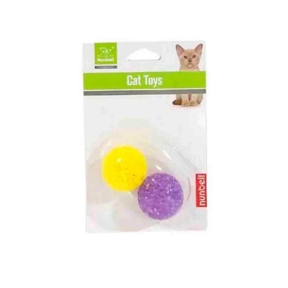 Nunbell İkili Kedi oyuncak top
