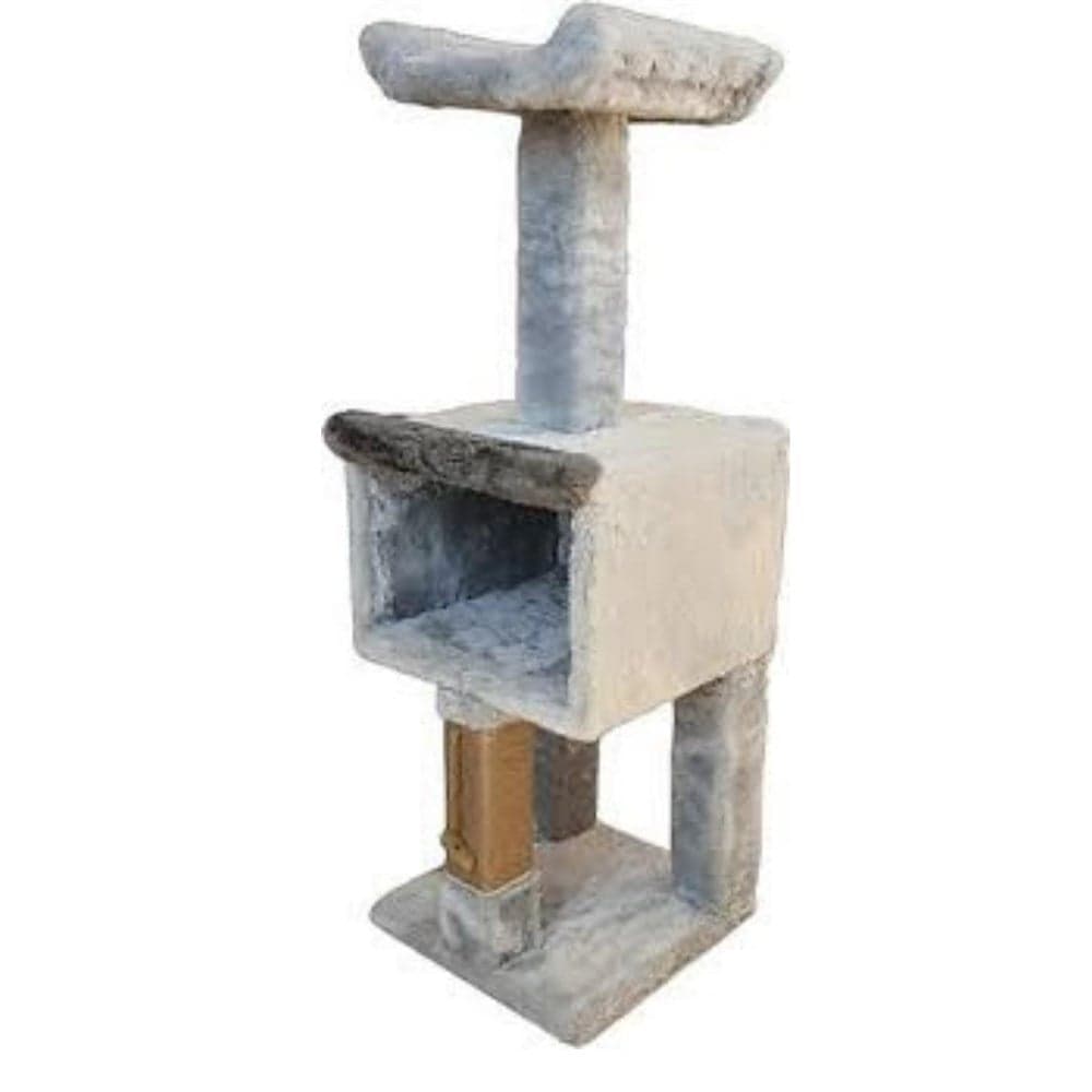 Botar Double Kedi Evi ve Tırmalaması Gri 120 cm
