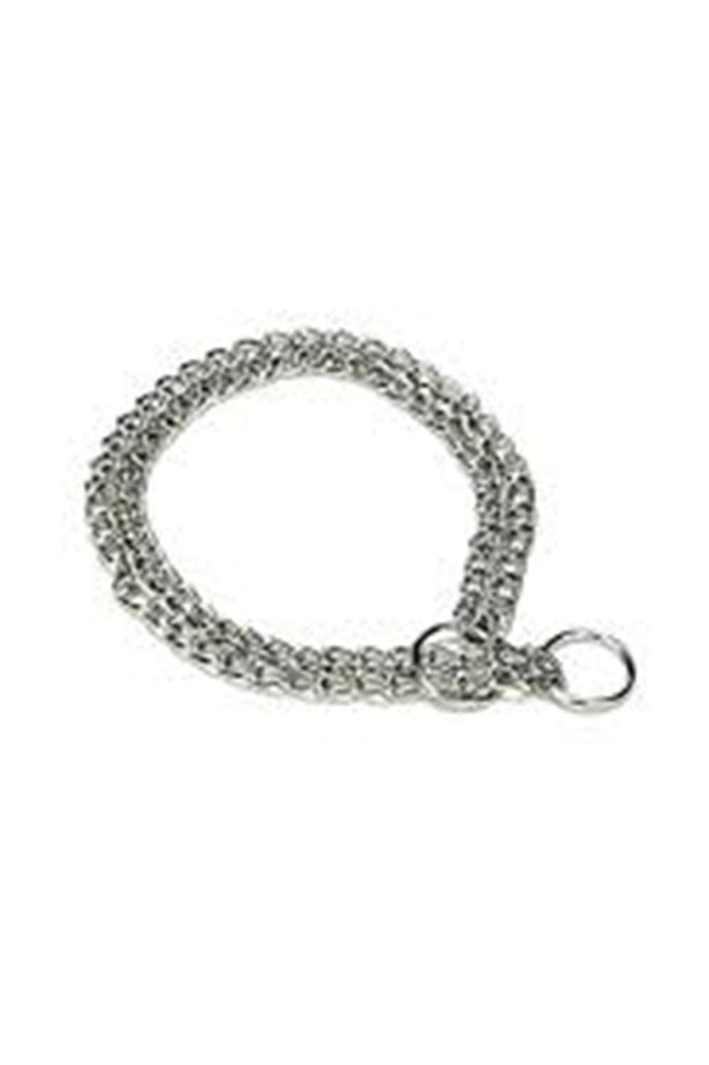 DOGGİE BOĞMALI DUBLE ZİNCİR TASMA KROMKAPLAMA 2,5X45-55CM