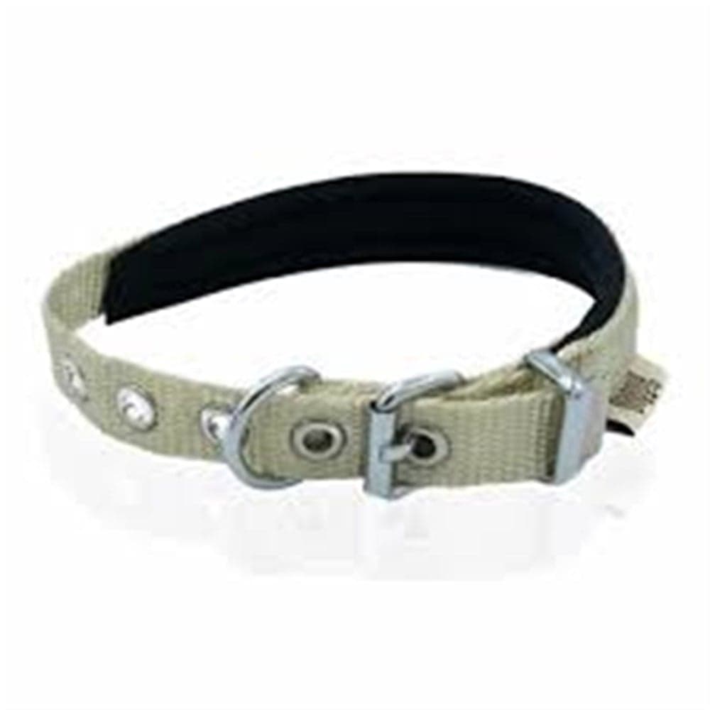 DOGGİE KONFOR DOKUMA BOYUN TASMASI HAKİ 2,5X42-50CM