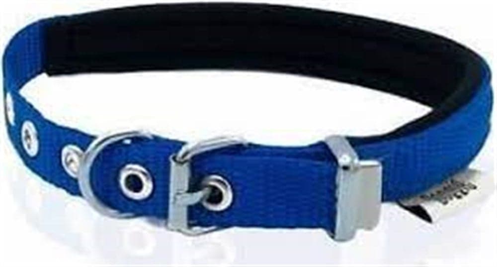 DOGGİE KONFOR DOKUMA BOYUN TASMASI ROYALMAVİ 1,5X25-30CM
