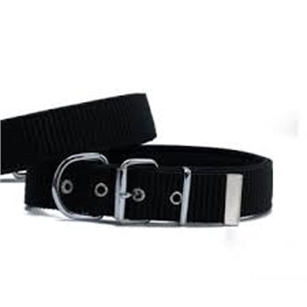 DOGGİE KONFOR DOKUMA BOYUN TASMASI SİYAH 3X42-50CM