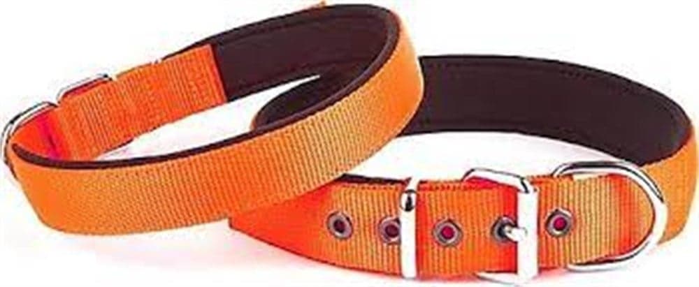 DOGGİE KONFOR DOKUMA BOYUN TASMASI TURUNCU 2,5X42-50CM