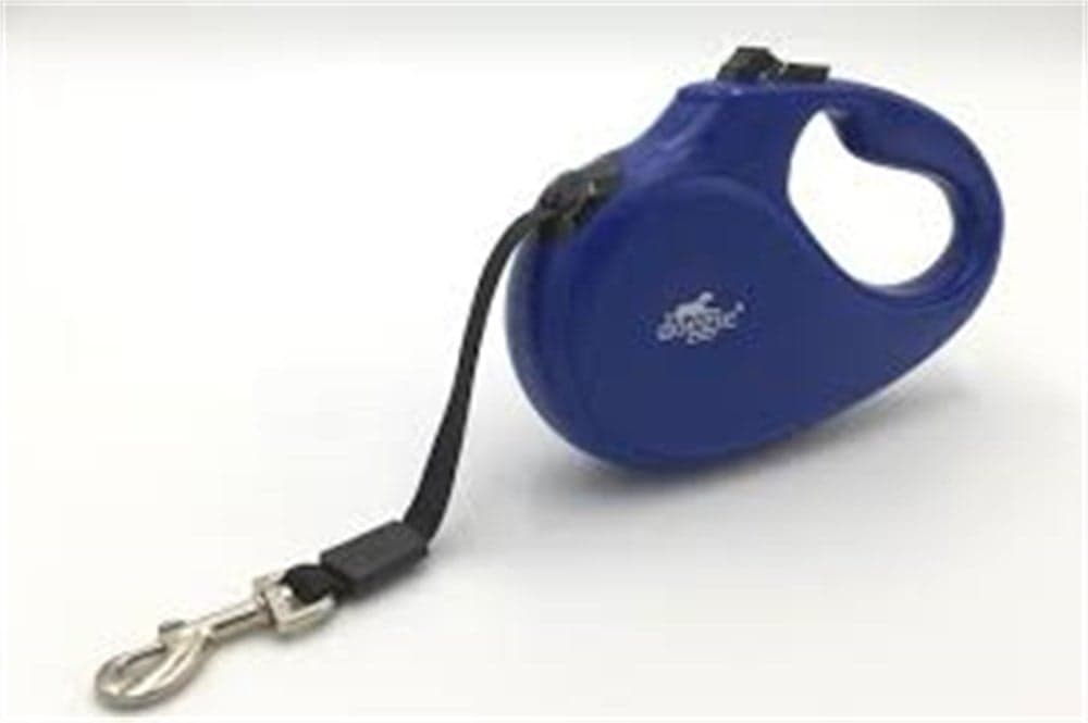 DOGGİE OTOMATİK UZATMA TASMASI MASTER SERİ MAVİ 12KG/3MT