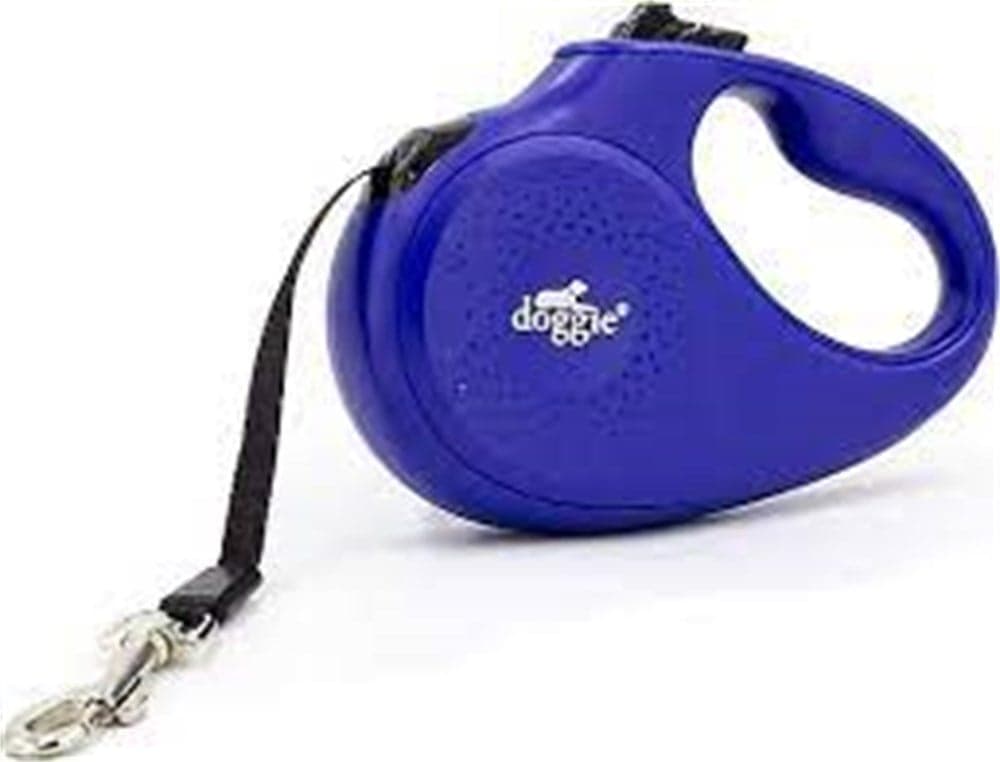 DOGGİE OTOMATİK UZATMA TASMASI SOFT SERİ ROYALMAVİ 25KG/5MT