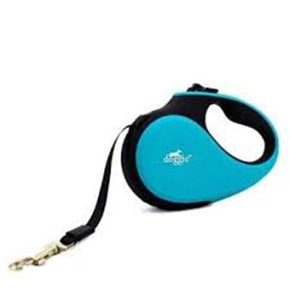 DOGGİE OTOMATİK UZATMA TASMASI SOFT SERİ MAVİ 25KG/5MT