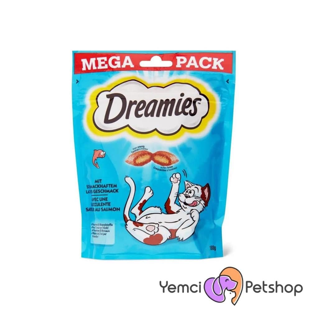 Dreamies Mega Somonlu Kedi Ödül Maması 180 Gr