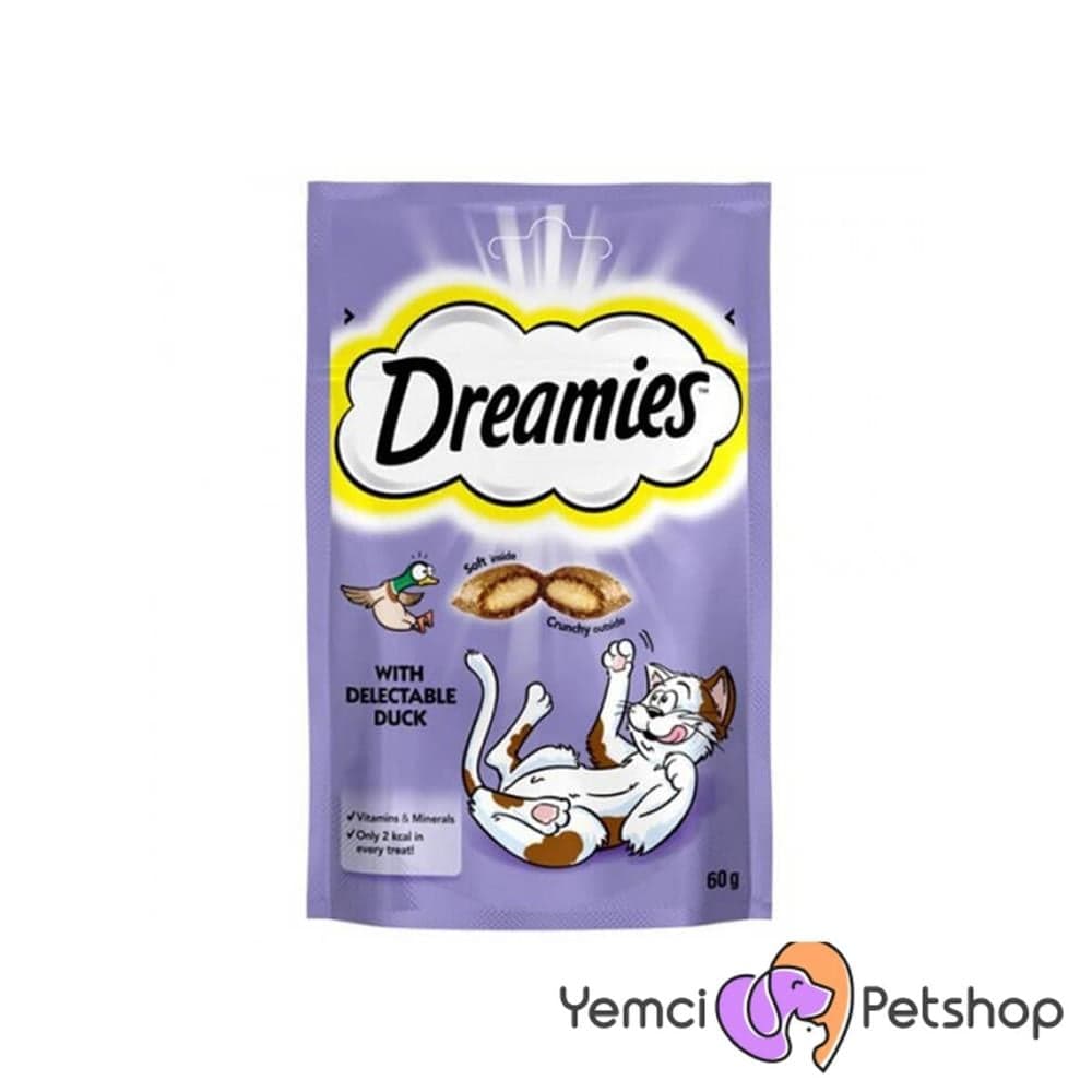 Dreamies Ördekli Kedi Ödülü 60 Gr