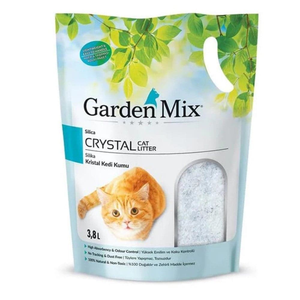 Garden Mix Kokulu Silika Kedi Kumu 3.8 Lt