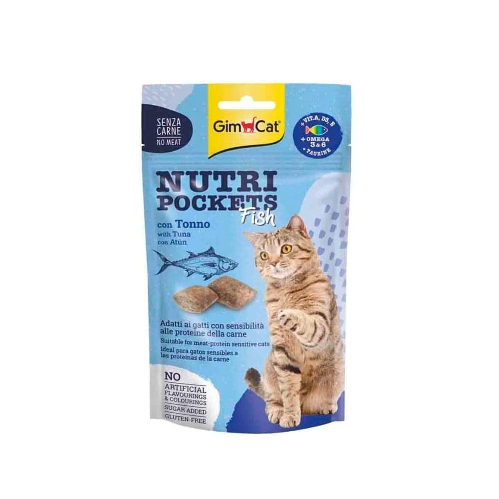 Gimcat Nutripockets Ton Balıklı Kedi Ödülü 60 Gr