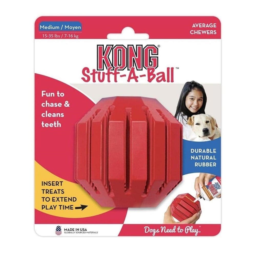 KONG Stuff-A-Ball Çok Amaçlı Köpek Oyuncağı Medium