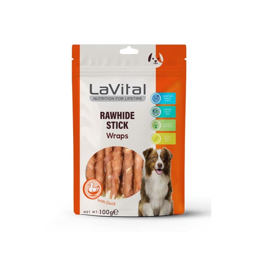 LaVital Rawhide Stick Ördek Etli Köpek Ödül Çubuğu 100gr