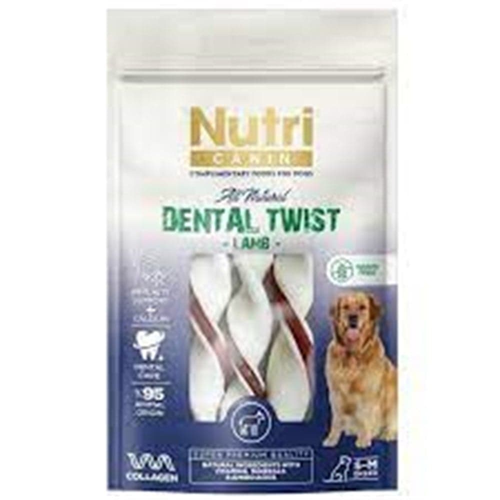 NUTRI CANIN KUZU ETLİ DENTAL KEMİK 80 GR