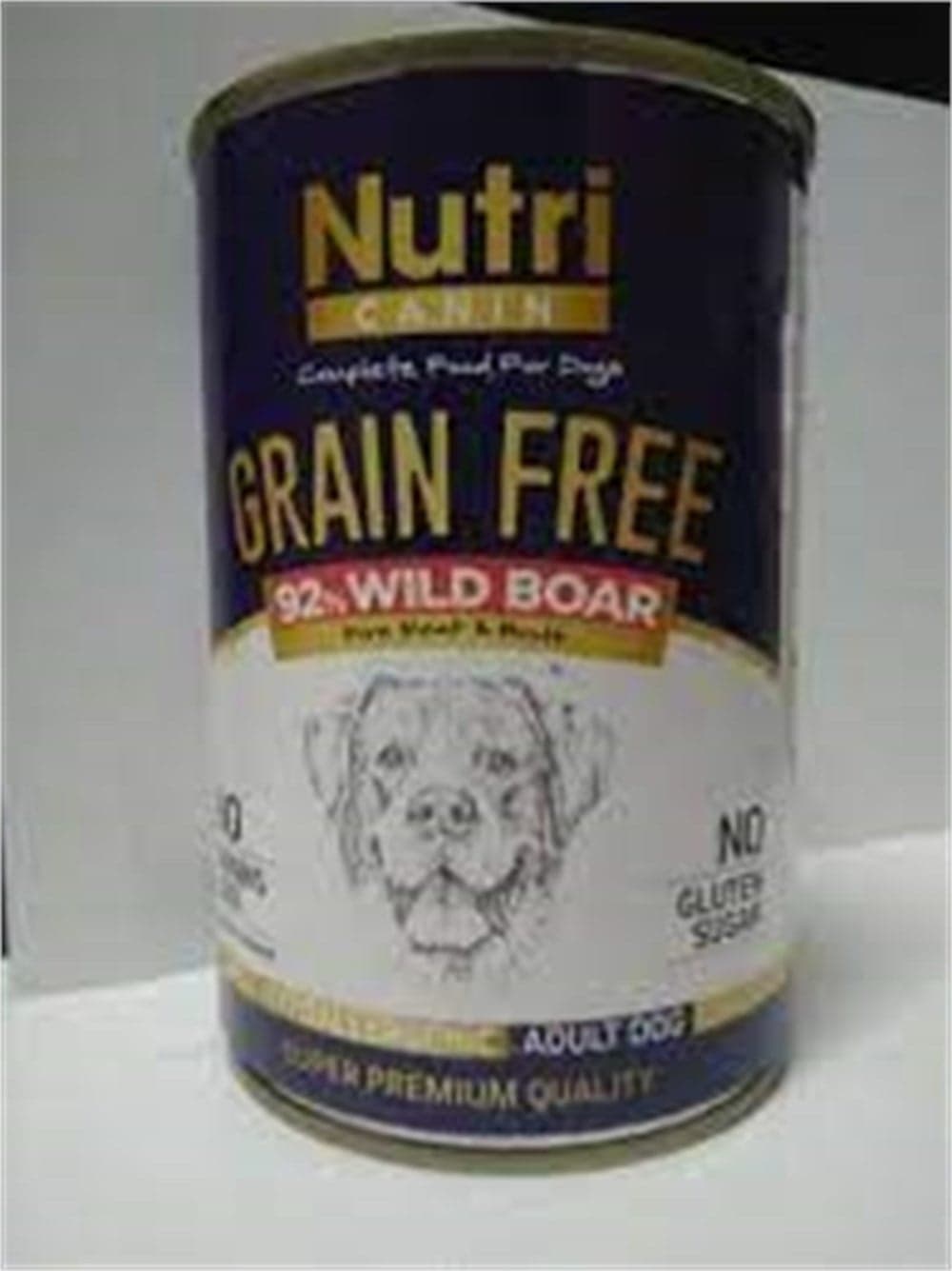 Nutri Canine Tahılsız Domuzlu Köpek Konservesi 400 Gr