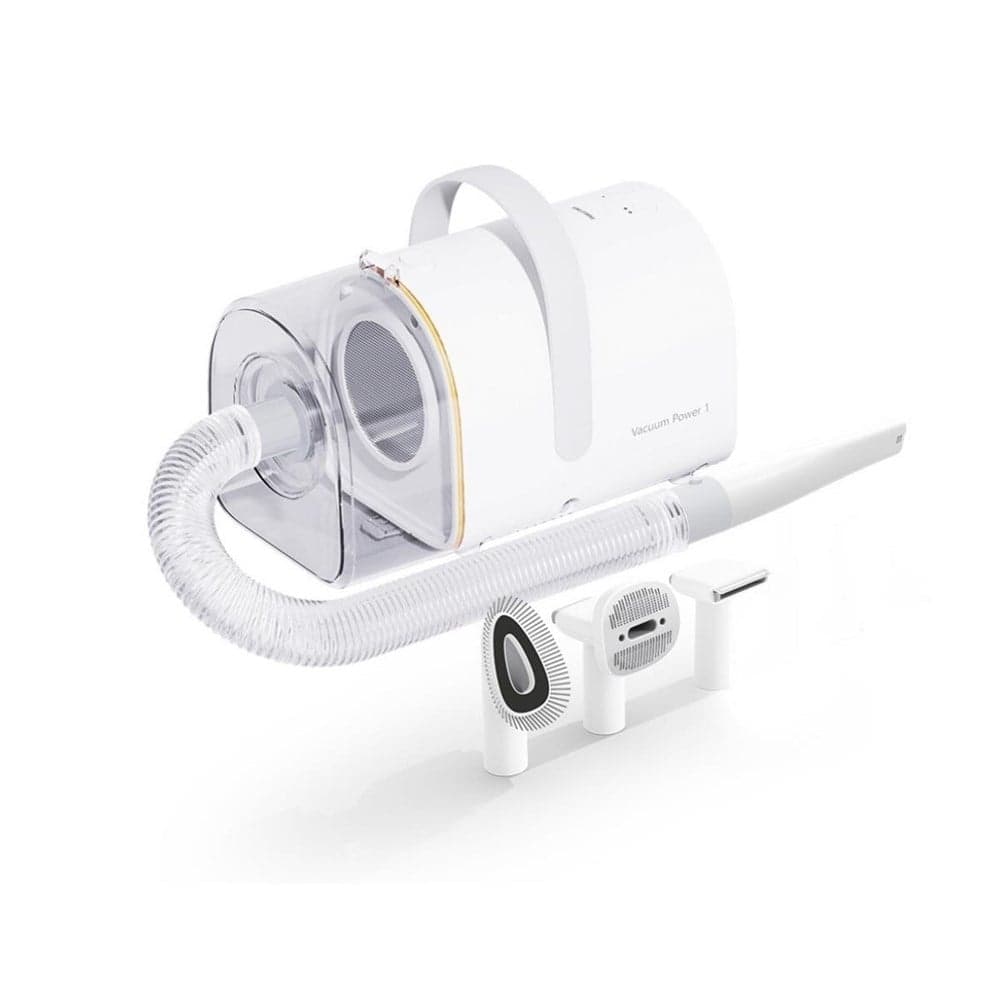 Pawgether VP1 Vacuum Power 1 Kedi ve Köpekler için 5'i Bir Arada Tüy Bakım Kiti (Beyaz)