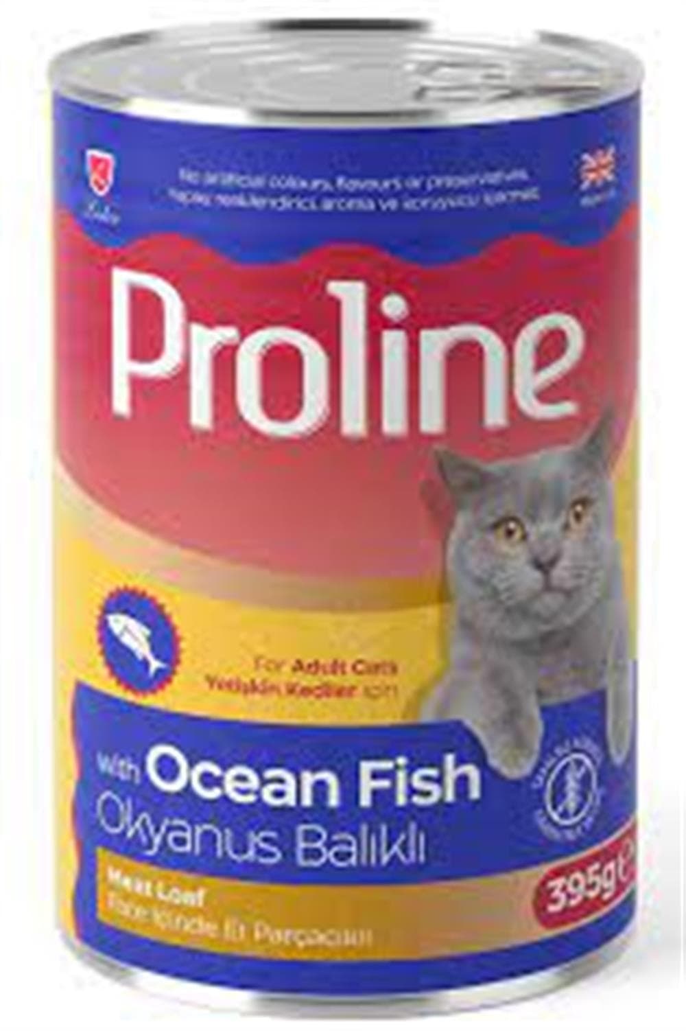 Proli̇ne Okyanus Balıklı Kedi̇ Koservesi̇ 395 Gr