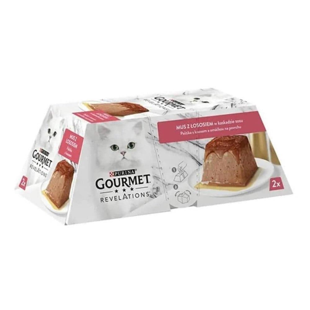 ProPlan Gourmet Revelations Somon Balıklı Kedi Konservesi 2x57gr