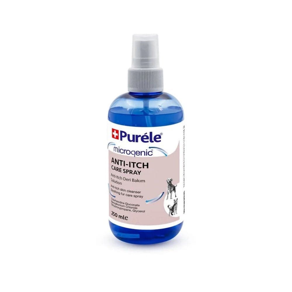 Purele Anti Itching Kedi̇ Ve Köpekler İçi̇n Kaşıntı Giderici Koruyucu Sprey 250ML