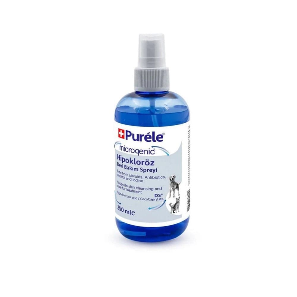 Purele Hi̇pokloröz Kedi̇ Ve Köpekler İçi̇n Deri̇ Bakım Spreyi 250 ML