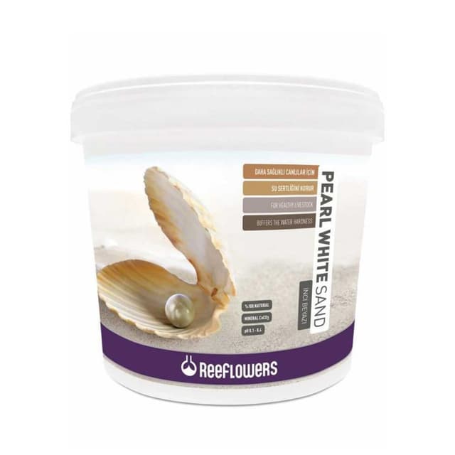 ReeFlowers Pearly White Sand Akvaryum Kumu 25Kg 0,5-1 mm