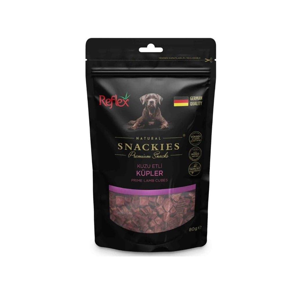 Reflex Snackies Kuzu Etli Küpler Köpek Ödül Maması 80gr