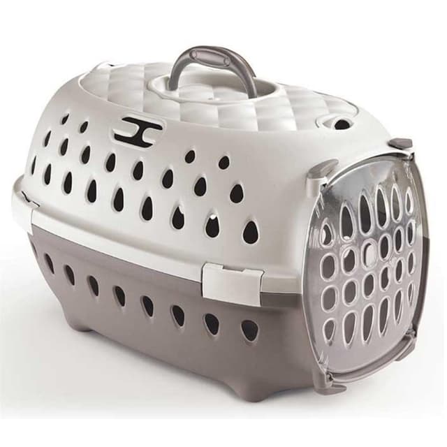 Stefan Travel Chic Kedi ve Köpek Taşıma Beyaz Bej 50x34,5x32cm
