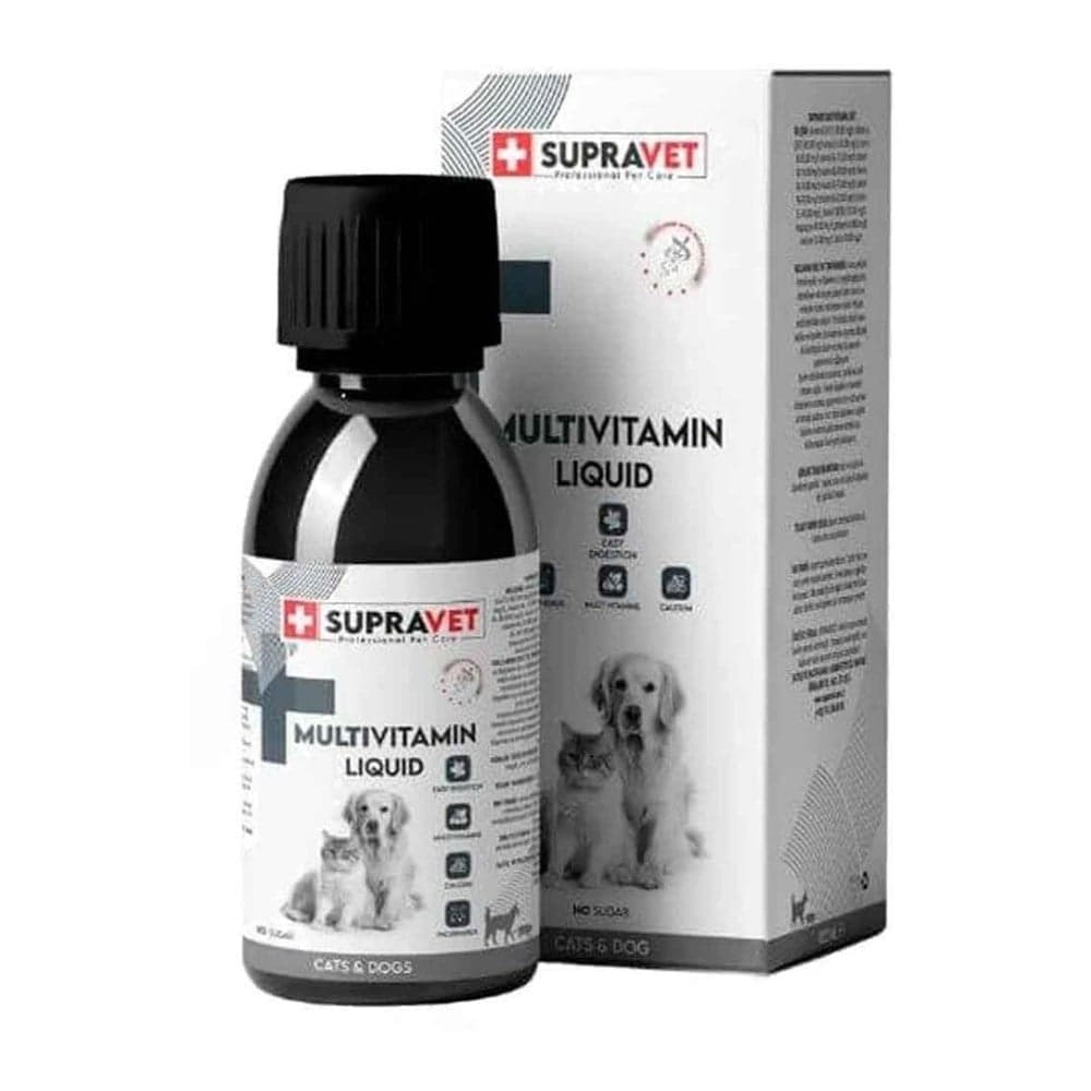 Supravet Kedi ve Köpekler İçin Multivitamin Damlası 100 ml