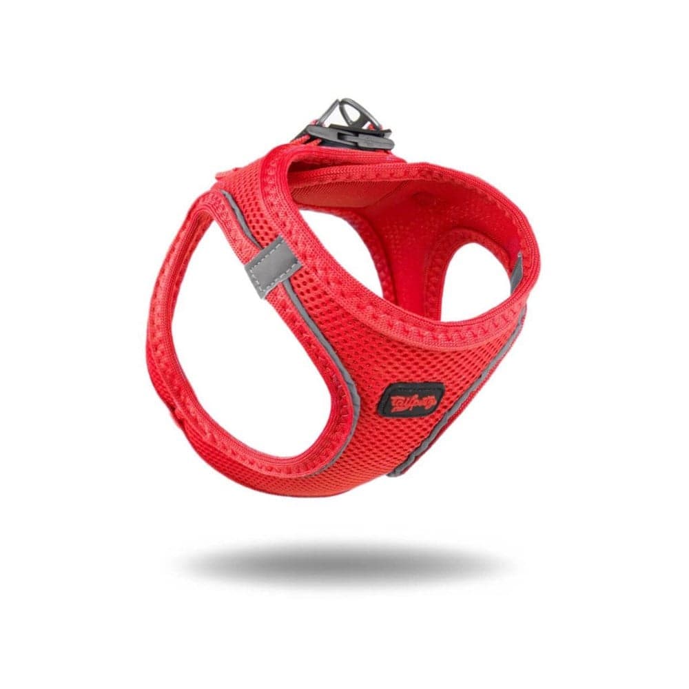 Tailpetz Air-mesh Harness Köpek Göğüs Tasması Parlak Kımızı S