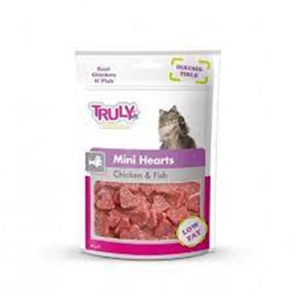 Truly Kedi̇ Ödül Mi̇ni̇ Hearts Tavuk Balık 50 Gr