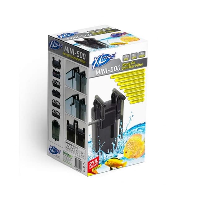 Xlpro Mini-500 Mi̇ni̇ Dış Fi̇ltre 510l/H (Dolu)