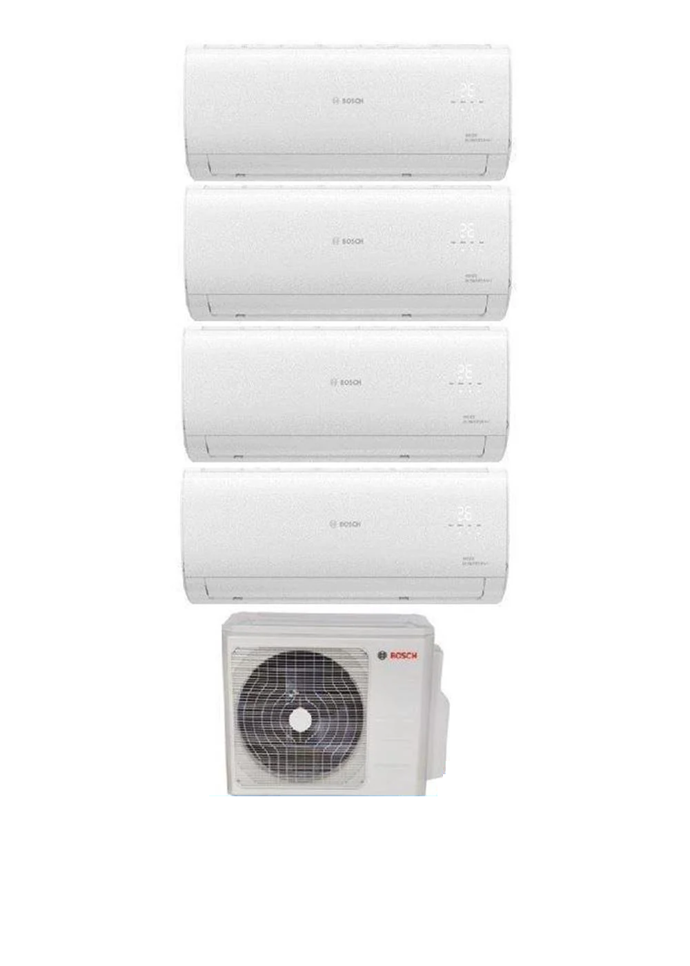 Bosch Multi Split İnverter Klima 28000 Btu 1 Dış + 4 İç Ünite 9+9+9+9 Btu