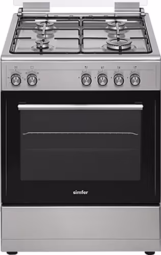 Simfer 1245 Inox Ocaklı Fırın