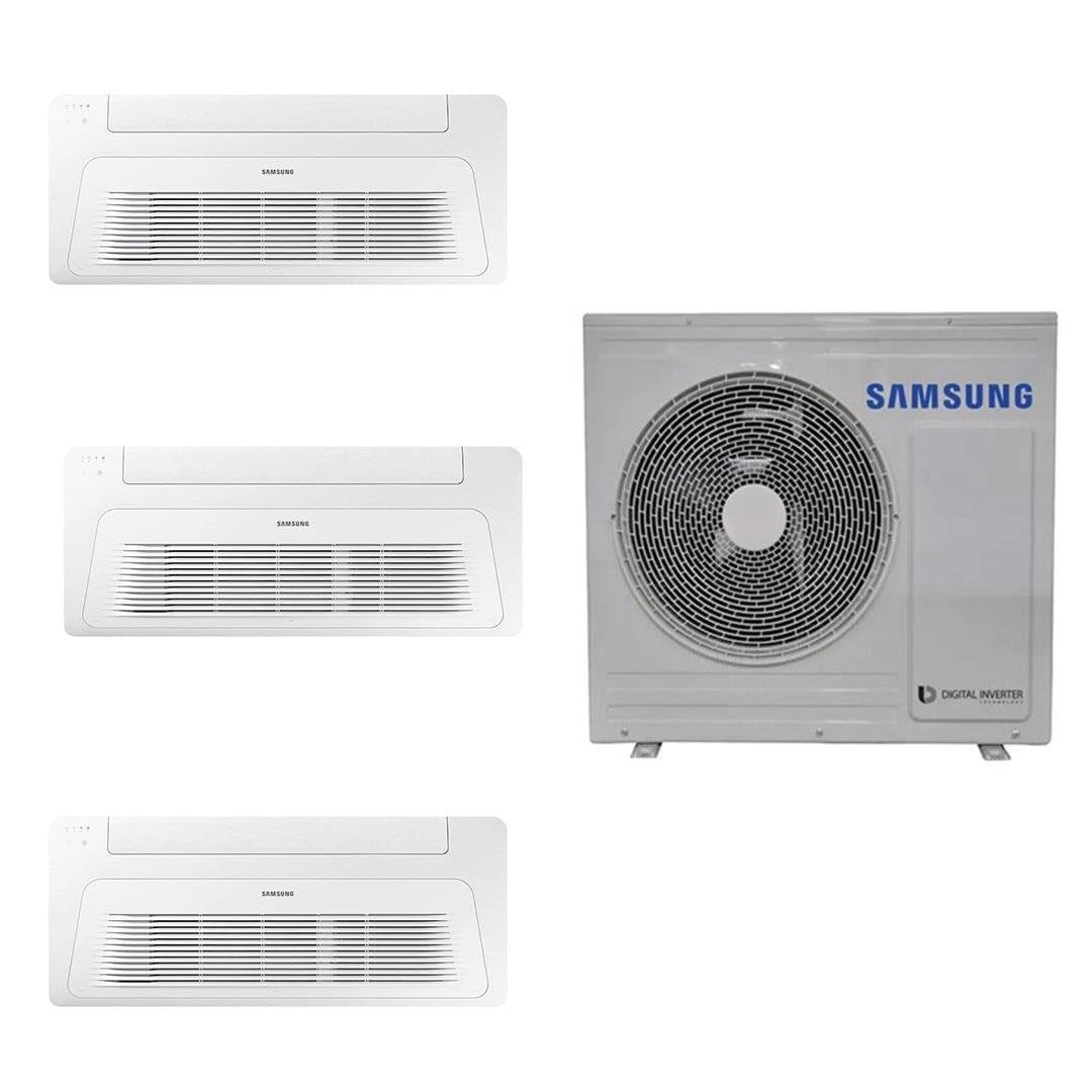Samsung Wind Free Multi 1+3 Sistem (AJ080TXJ4KH/EA) 8kw Dış 9+9+18 Btu İç Ünite Tek Yön Kaset Klima