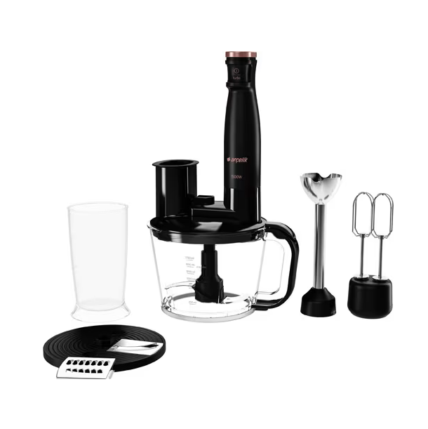 Arçelik RHB 6050 S Resital Siyah 1500 W Blender Seti
