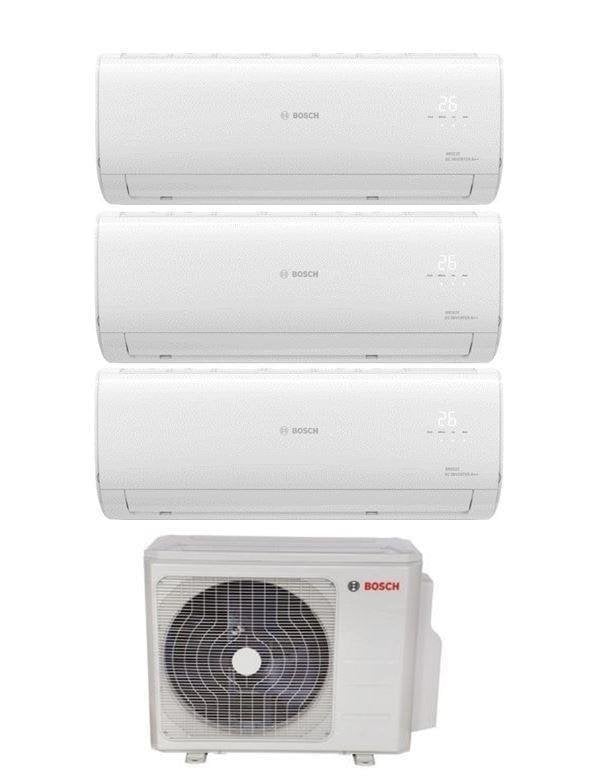 Bosch Multi Split İnverter Klima 36000 Btu 1 Dış + 3 İç Ünite 12000 + 18000 + 18000 Btu
