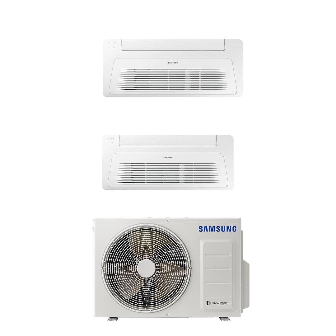 Samsung Wind Free Multi 1+2 Sistem (AJ050TXJ2KH/EA) 5,2 kw Dış 12+12 Btu İç Ünite Tek Yön Kaset Klima