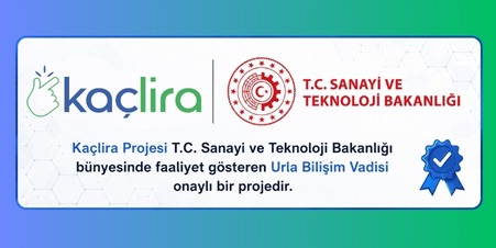 Kaçlira Projesi T.C. Sanayi ve Teknoloji Bakanlığı bünyesinde faaliyet gösteren Urla Bilişim Vadisi onaylı bir projedir.